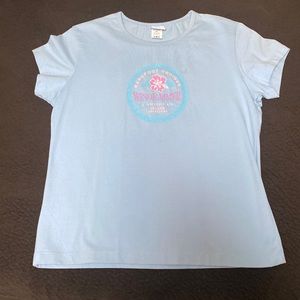 Baby blue shirt